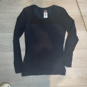 Harley-Davidson long sleeve black shirt